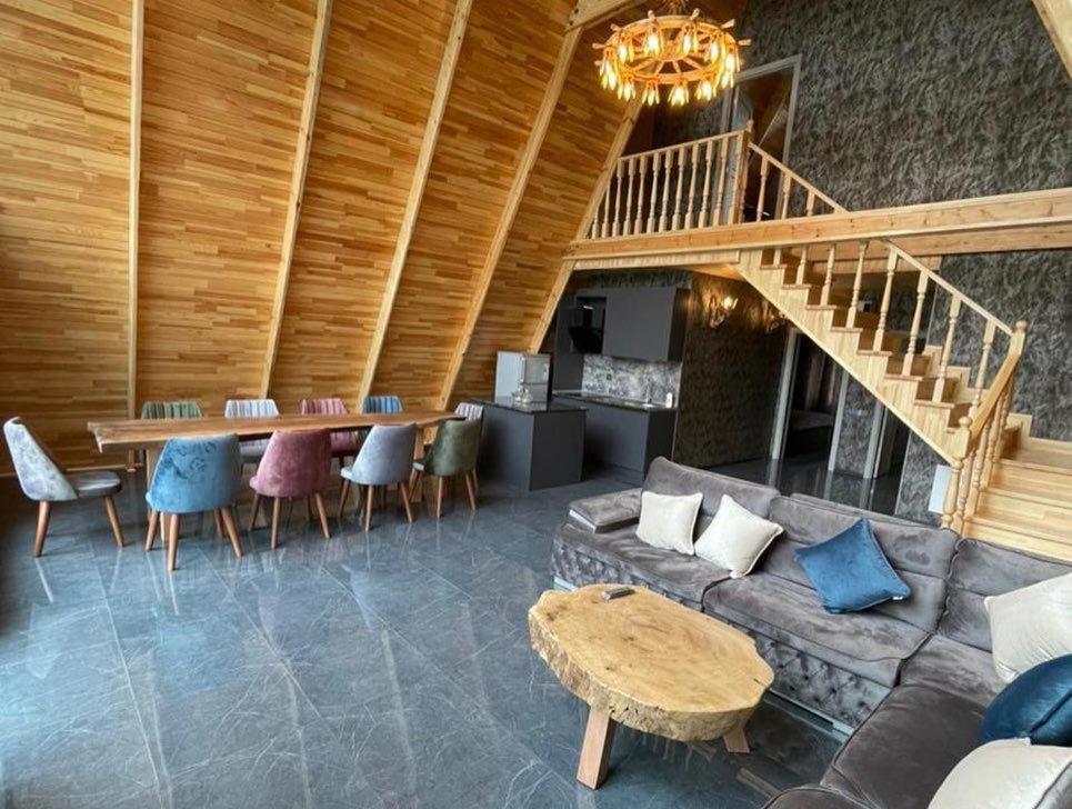 Qafqaz Wood Chalet Gabala Exterior foto
