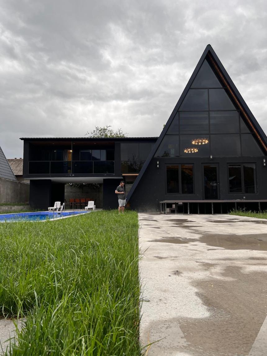 Qafqaz Wood Chalet Gabala Exterior foto