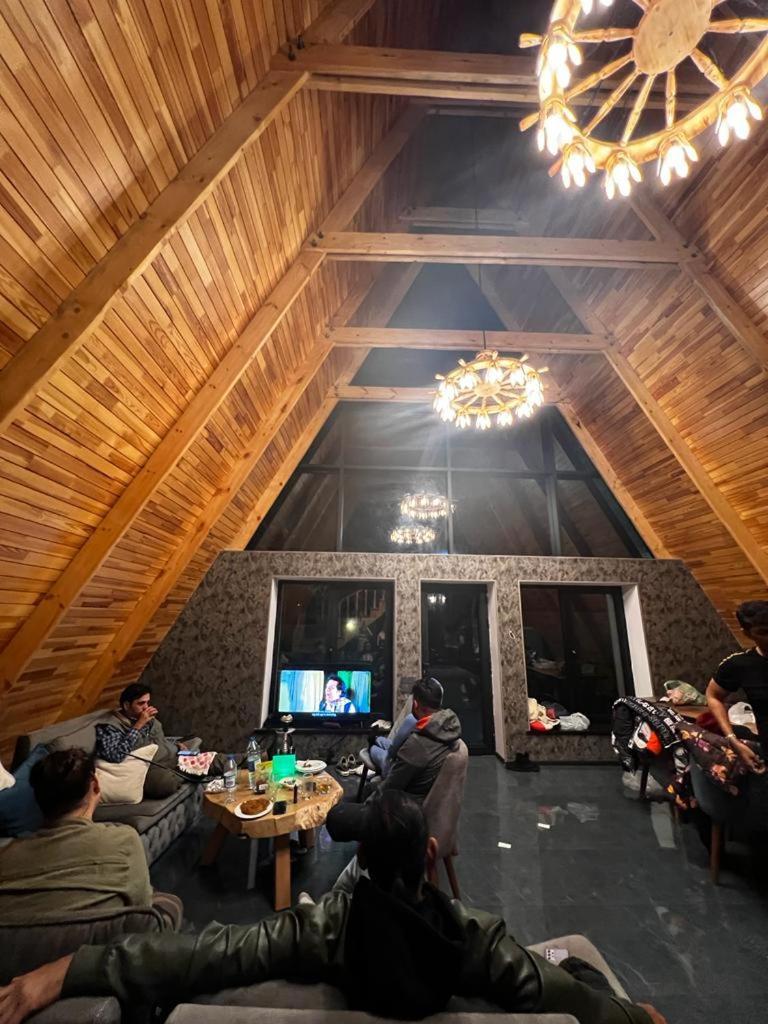 Qafqaz Wood Chalet Gabala Exterior foto