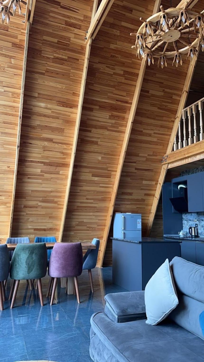 Qafqaz Wood Chalet Gabala Exterior foto